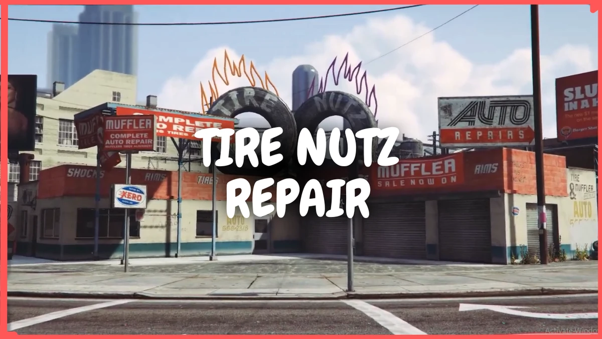 Tire Nutz Repair MLO FiveM | Custom Mechanic Shop | Open Source